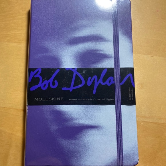 Moleskine Office Bob Dylan Limited Edition Moleskine Notebook Poshmark